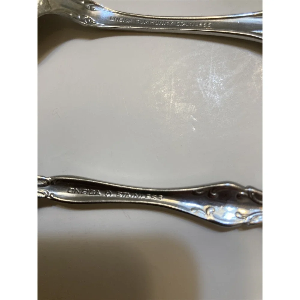 Oneida Community BRAHMS Glossy Stainless Set Of 3 Spoons